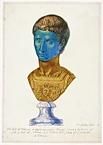 Head of Tiberius by Giuseppe Grisoni