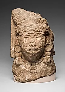 Head of Xilonen, the Goddess of Young Maize