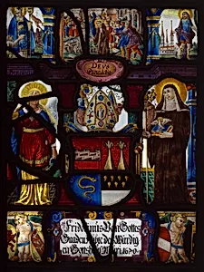 Heraldic Panel with the Arms of Fridoinus Summerer, Abbot of Muri, Switzerland by Unknown