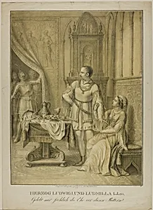 Herzog Ludwig I and Ludmilla