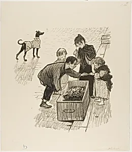 High society! by Théophile-Alexandre Pierre Steinlen