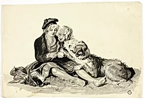 Highland Boy and Dogs