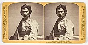 Ho-con-ja-gab Moche he (Thunder Cloud.), No. 480 from the series "Among the Winnebago Indians" by Henry Hamilton Bennett