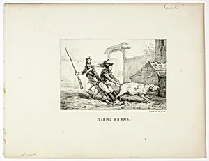 Hold Fast by Horace Vernet