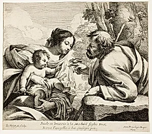 Holy Family With a Bird