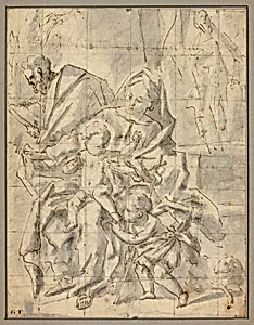 Holy Family with Infant Saint John the Baptist