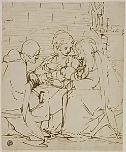 Holy Family with Saint Anne