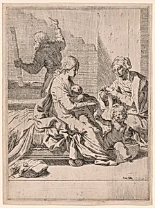Holy Family with Saint Elizabeth and Saint John the Baptist