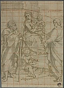 Holy Family with Saint John the Evangelist and the Infant John the Baptist