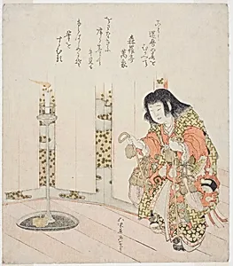 Horse Shells (Umagai), from the series "A Selection of Horses (Uma-zukushi)" by Katsushika Hokusai