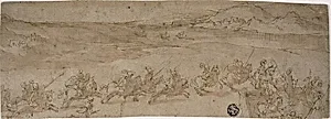 Horsemen on the Shore
