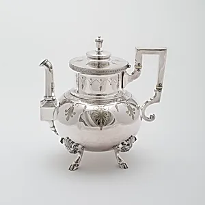 Hot Water Kettle, part of Tea and Coffee Set
