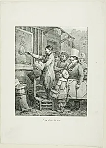How Beautiful are the Arts, from Croquis Lithographiques...1823