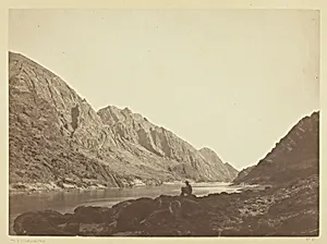 Iceberg Cañon, Colorado River, Looking Above