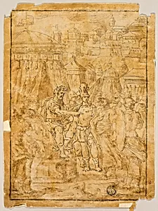 Illustration to Scene from the Liberation of Jerusalem (Gerusalemme Liberata)