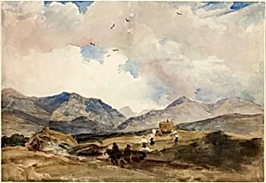 In Wales between Bangor and Capel Curig