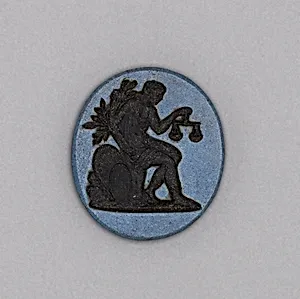 Intaglio with Figure of Justice by Wedgwood Manufactory