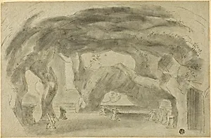 Interior of a Grotto