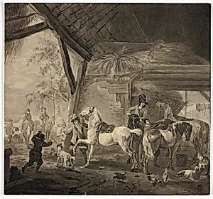 Interior of a Stable
