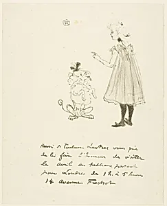 Invitation to an Exhibition by Henri de Toulouse-Lautrec