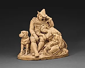 Italian Peasants Resting