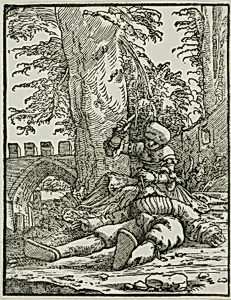 Jael and Sisera by Albrecht Altdorfer