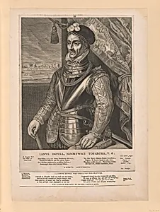 Jan van der Does, from Quatuor Personae by Cornelis Visscher