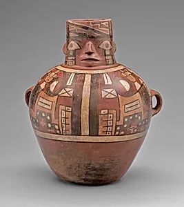 Jar in the Form of an Abstract Human Figure