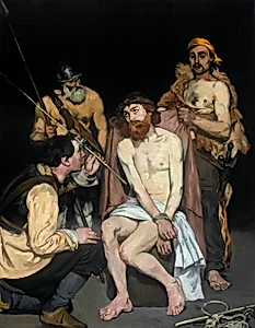 Jesus Mocked by the Soldiers by Édouard Manet