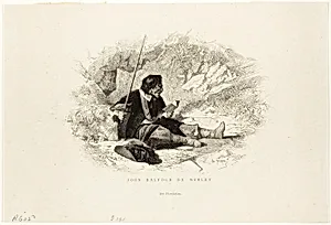 John Balfour de Burley - Les Puritains by Charles Émile Jacque