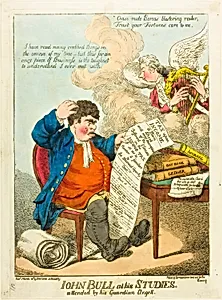 John Bull at His Studies