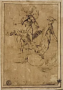 Jupiter and Mercury in the Clouds