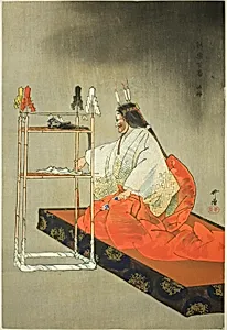 Kanehira, from the series "One Hundred No Dramas (Nogaku hyakuban)" by Tsukioka Kôgyo