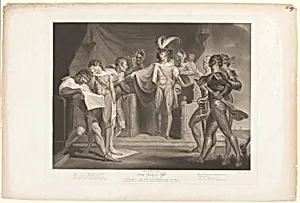 King Henry Condemning Cambridge, Scroop and Northumberland