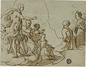 King Midas at the Contest Between Apollo and Pan