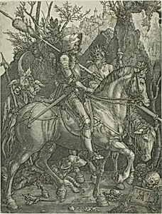 Knight, Death, and Devil by Jan Wierix