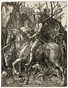 Knight, Death, and the Devil by Albrecht Dürer