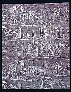 La Vie de Jeanne d'Arc (The Life of Joan of Arc) (Furnishing Fabric)