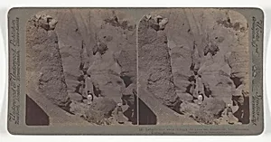 Labyrinthine ways through the Lava ash formations, Red Mountain Crater, Arizona, No. 6 from the series "Notes of Travel"