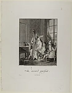 L'accord Parfait (Perfect Harmony, from Monument du Costume Physique et Moral de la fin du Dix-huitième siècle)