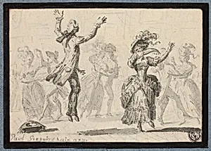 Ladies and Gentlemen Dancing