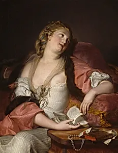 Lady Reading the Letters of Heloise and Abelard