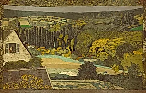 Landscape: Window Overlooking the Woods by Édouard Jean Vuillard