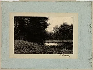 Landscape with a Pond