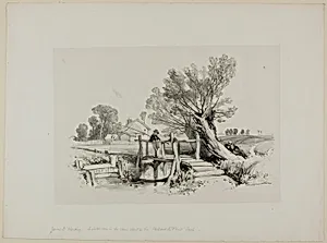 Landscape with Boy Fishing