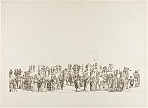 Lauda-Conatum: Exposition au Salon du Louvre en 1787 (The Exhibition at the Salon du Louvre in 1787)