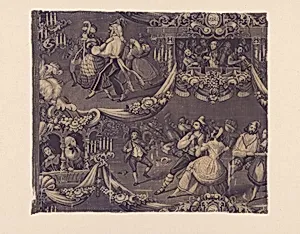 Le Bal (The Costume Ball) (Furnishing Fabric)