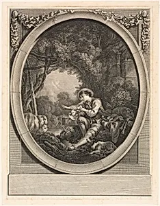 Le Départ du Courrier (The Departing of the Courrier)