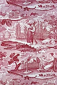 Le Kakatoes (The Cockatoo) (Furnishing Fabric)