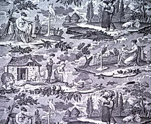 Le Kakatoès (The Cockatoo) (Furnishing Fabric)